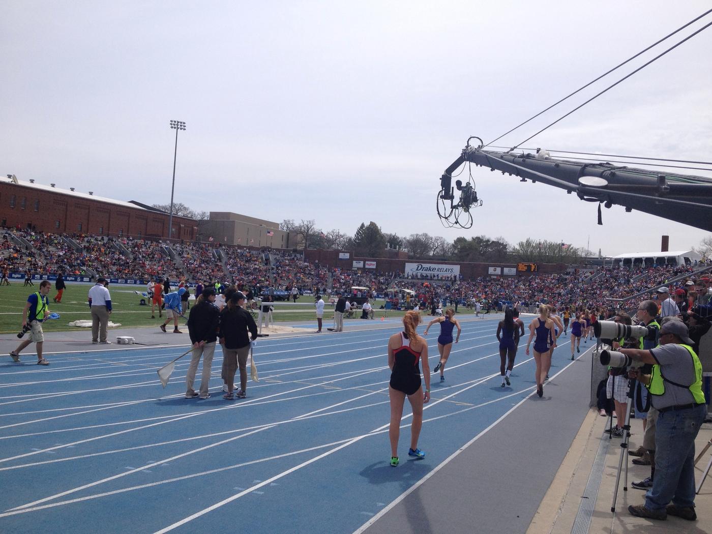 Craig Frankenhoff camera jib on location