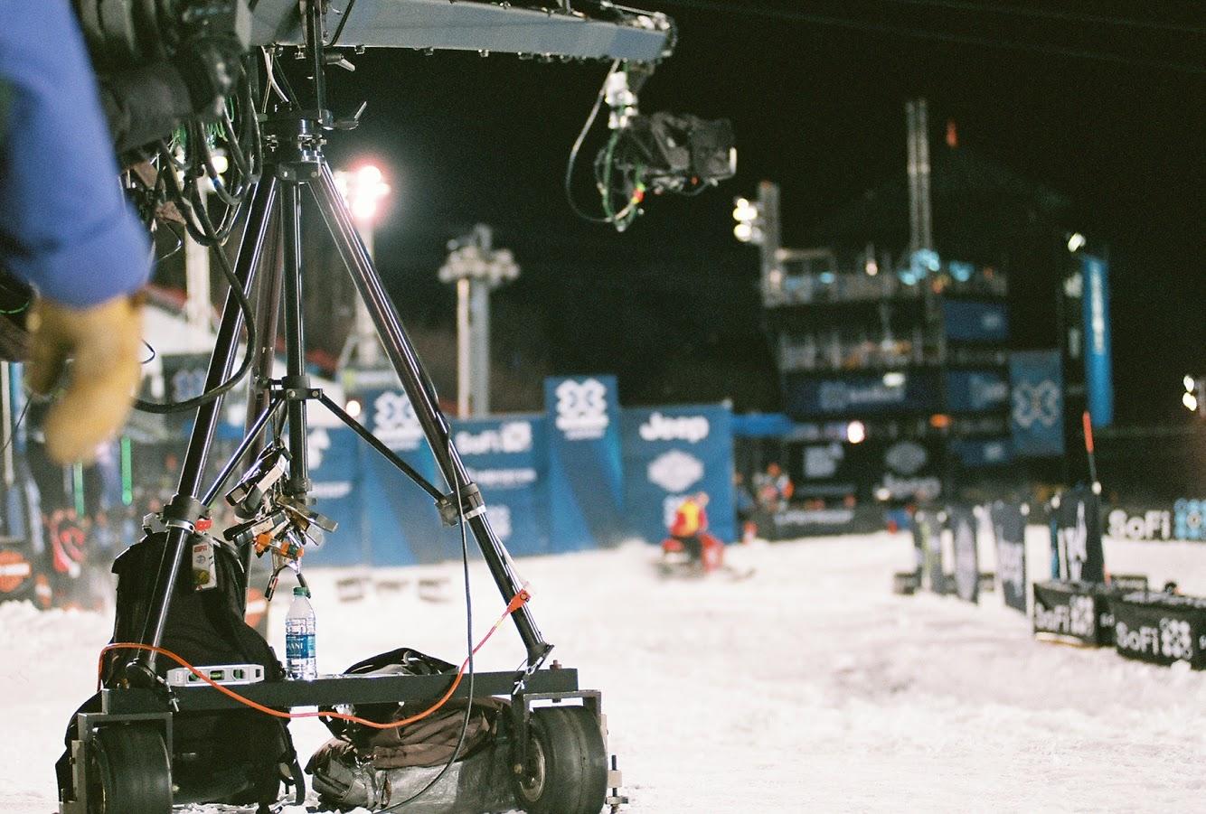 Craig Frankenhoff camera jib on location
